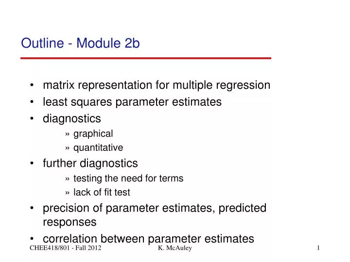outline module 2b