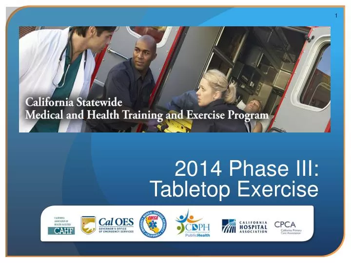 2014 phase iii tabletop exercise