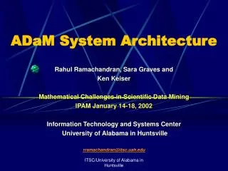 ADaM System Architecture