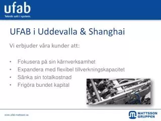 ufab i uddevalla shanghai
