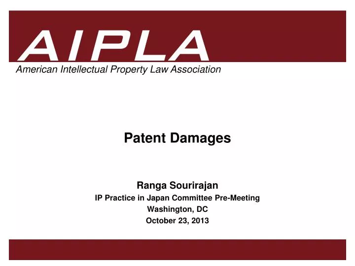 patent damages