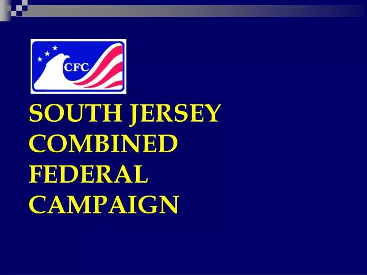 south jersey combined federal campaign