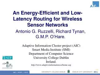 An Energy-Efficient and Low-Latency Routing for Wireless Sensor Networks