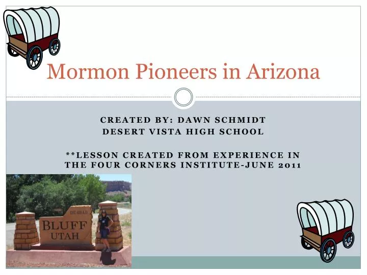 mormon pioneers in arizona