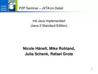 mit java implementiert java 2 standard edition