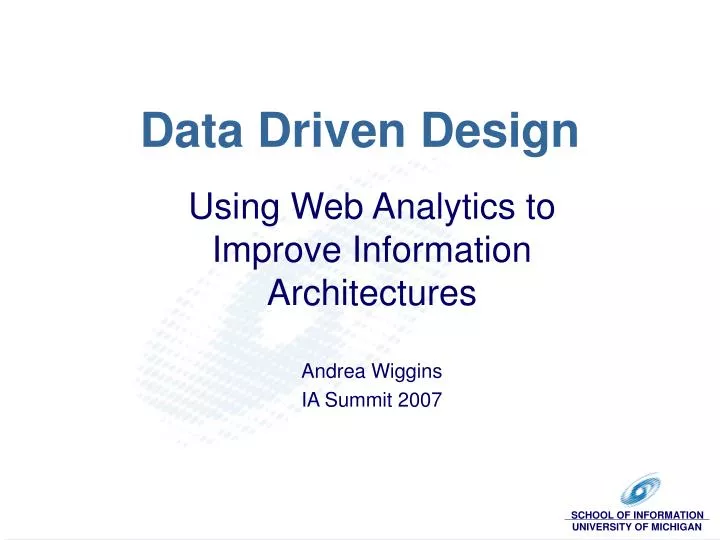 data driven design