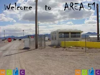 Welcome t o AREA 51