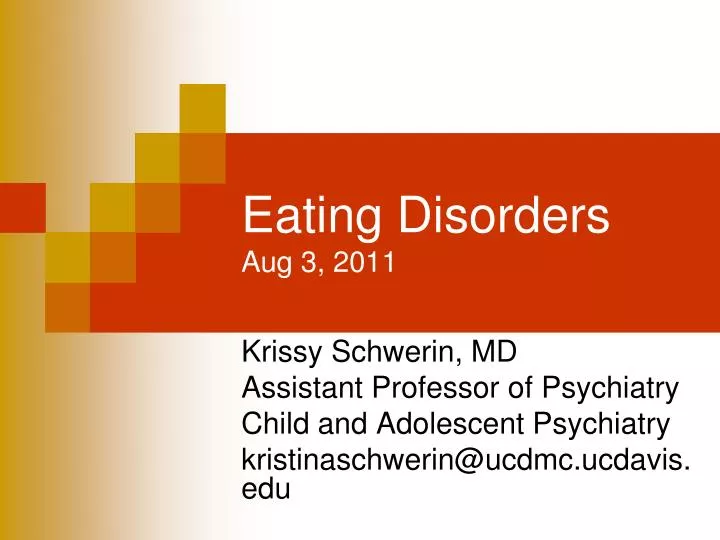 eating disorders aug 3 2011