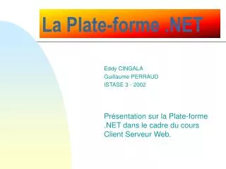 la plate forme net
