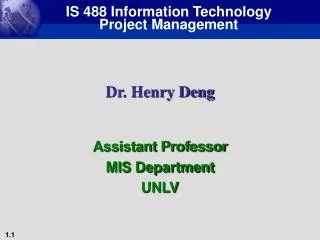 dr henry deng