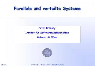 parallele und verteilte systeme