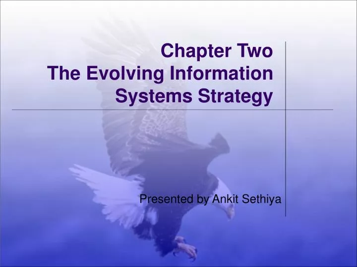 chapter two the evolving information systems strategy
