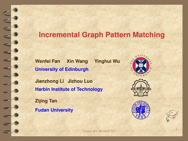 incremental graph pattern matching