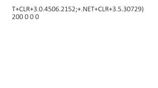 T+CLR+3.0.4506.2152;+.NET+CLR+3.5.30729) 200 0 0 0