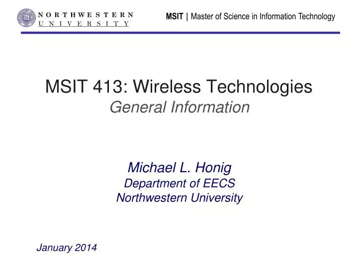msit 413 wireless technologies general information
