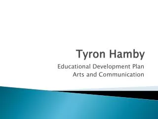 Tyron Hamby