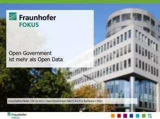 open government ist mehr als open data