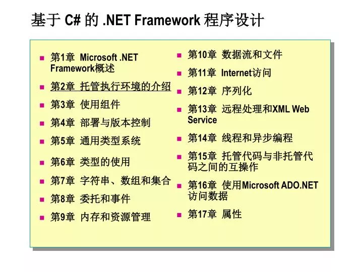 c net framework