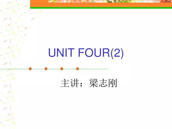 unit four 2