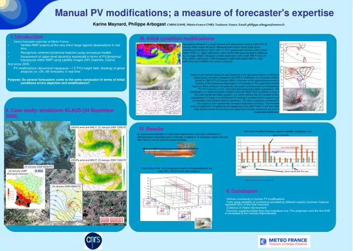 manual pv modifications a measure of forecaster s expertise