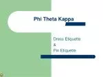 Phi Theta Kappa - slide 1