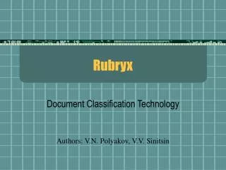 Rubryx