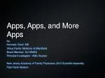 Apps, Apps, and More Apps - slide 1