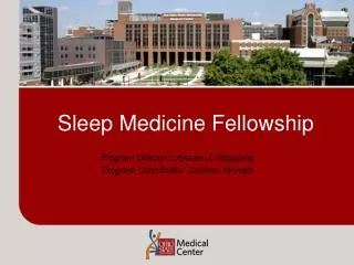 Sleep Medicine Fellowship