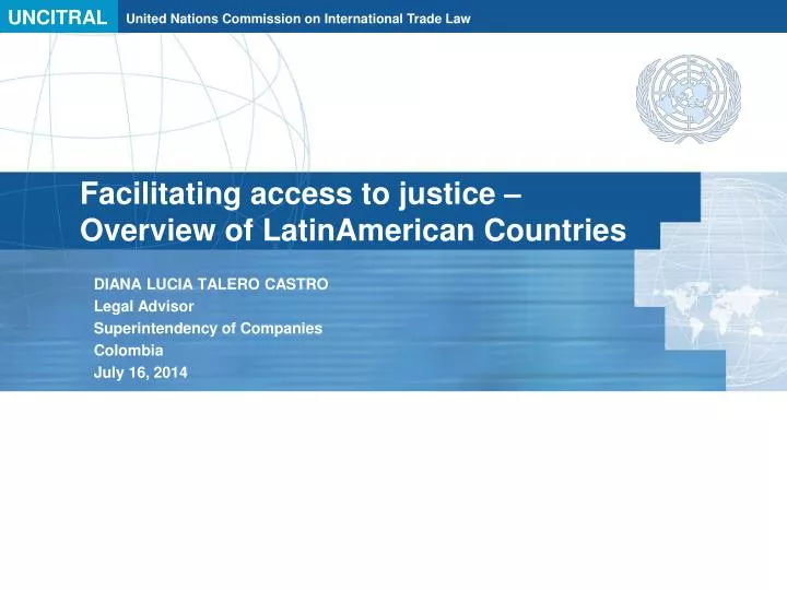 facilitating access to justice overview of latinamerican countries