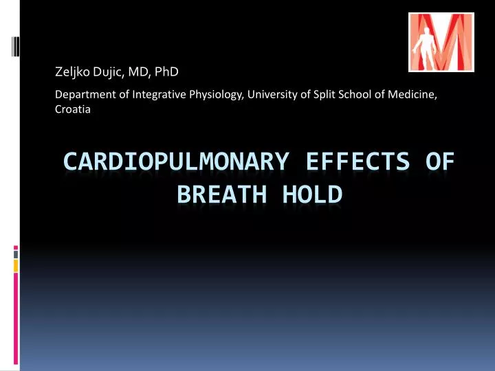 cardiopulmonary effects of breath hol d