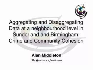 Alan Middleton The Governance foundation