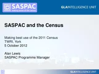SASPAC and the Census