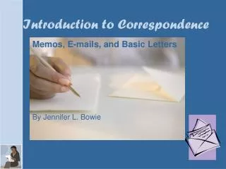 Introduction to Correspondence