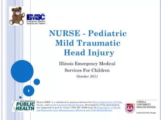 NURSE - Pediatric Mild Traumatic Head Injury
