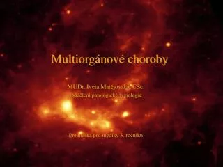 multiorg nov choroby