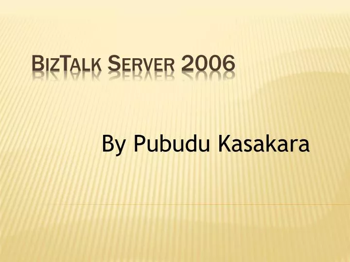biztalk server 2006