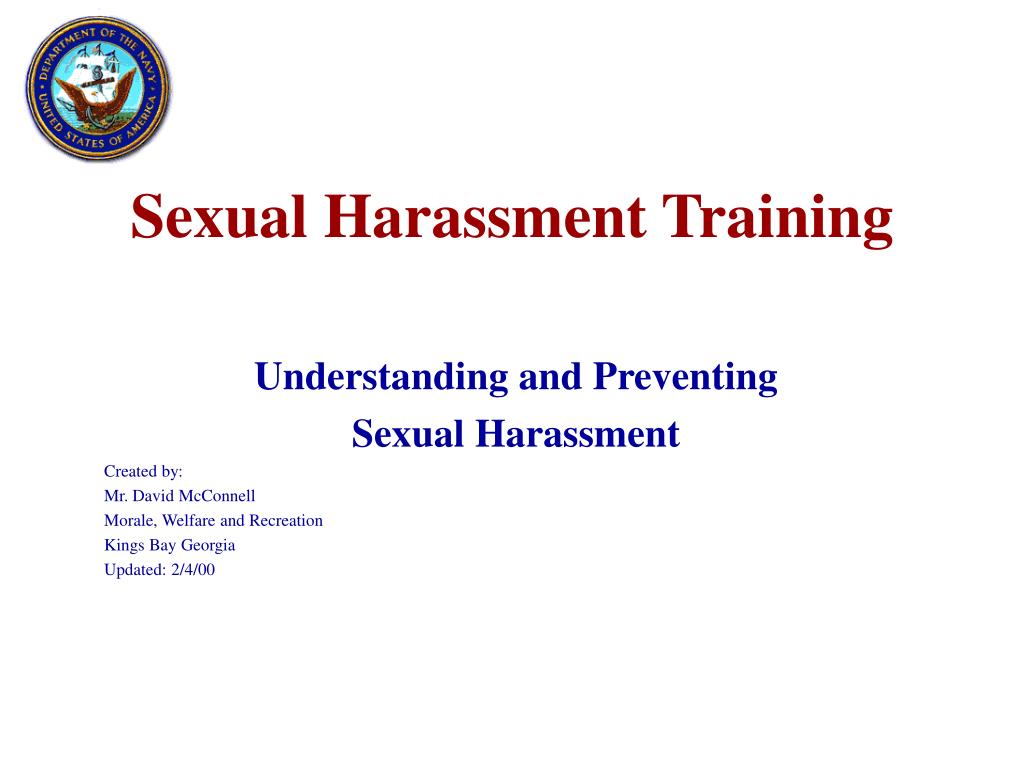 PPT - Sexual Harassment Training PowerPoint Presentation, free download ...