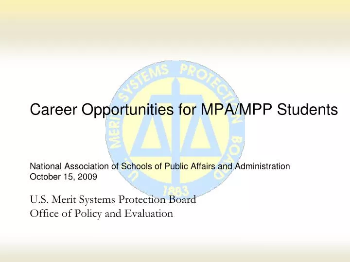 career opportunities for mpa mpp students