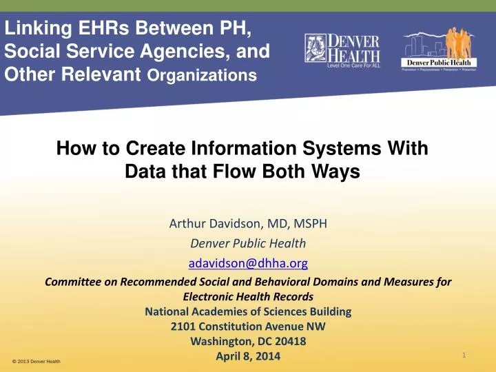 how to create information systems with data that flow both ways