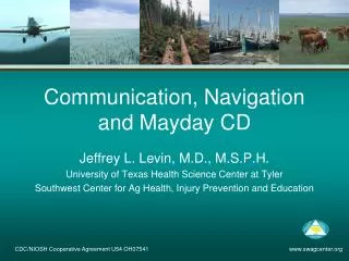 Communication, Navigation and Mayday CD