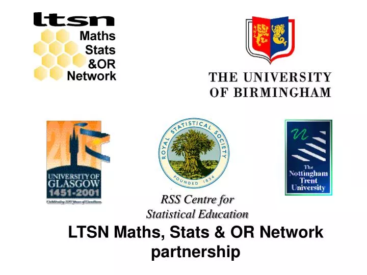 ltsn maths stats or network partnership