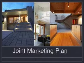 Joint Marketing Plan