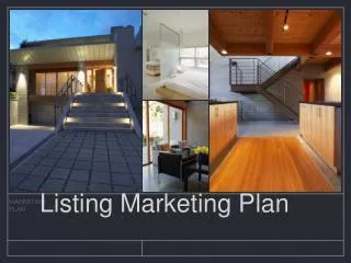 Listing Marketing Plan