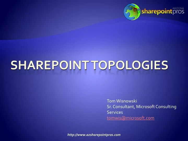 sharepoint topologies