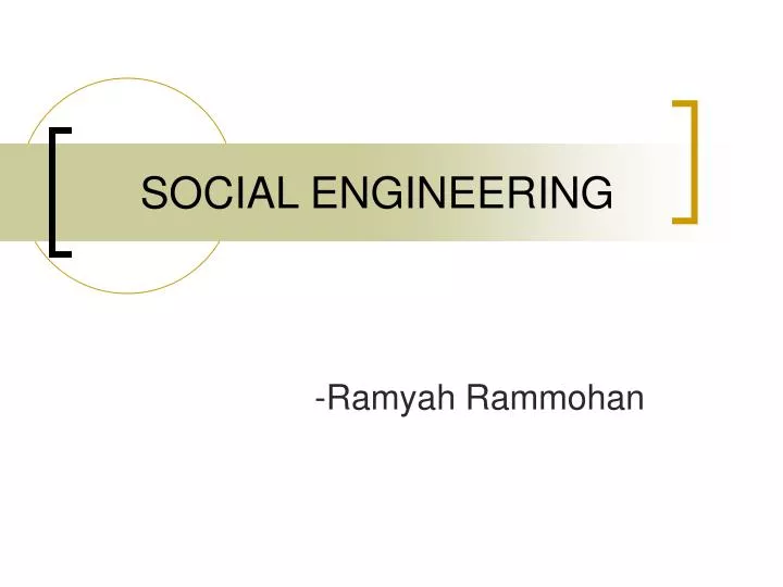 social engineering