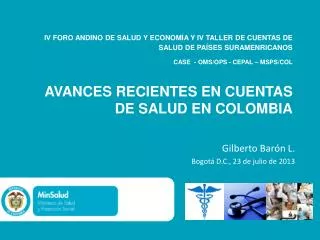gilberto bar n l bogot d c 23 de julio de 2013