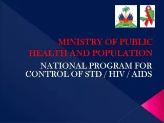 MINISTRY OF PUBLIC HEALTH AND POPULATION