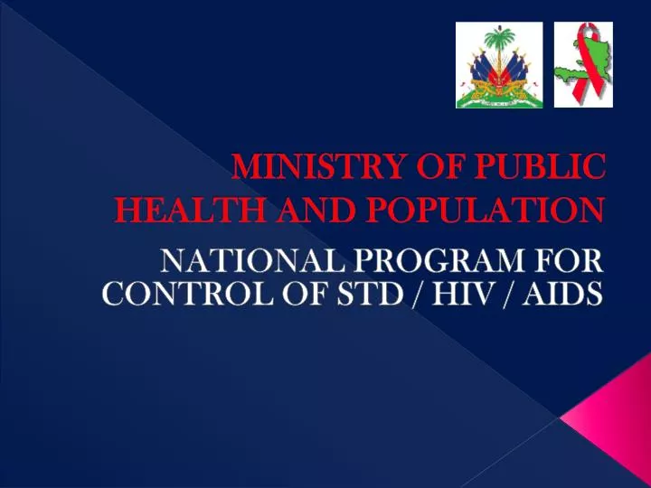 ministry of public health and population