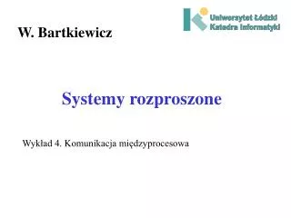 systemy rozproszone