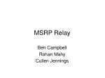 MSRP Relay - slide 1